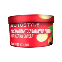 Ambientador En Lata En Gel Manzana Canela X100 Gramos