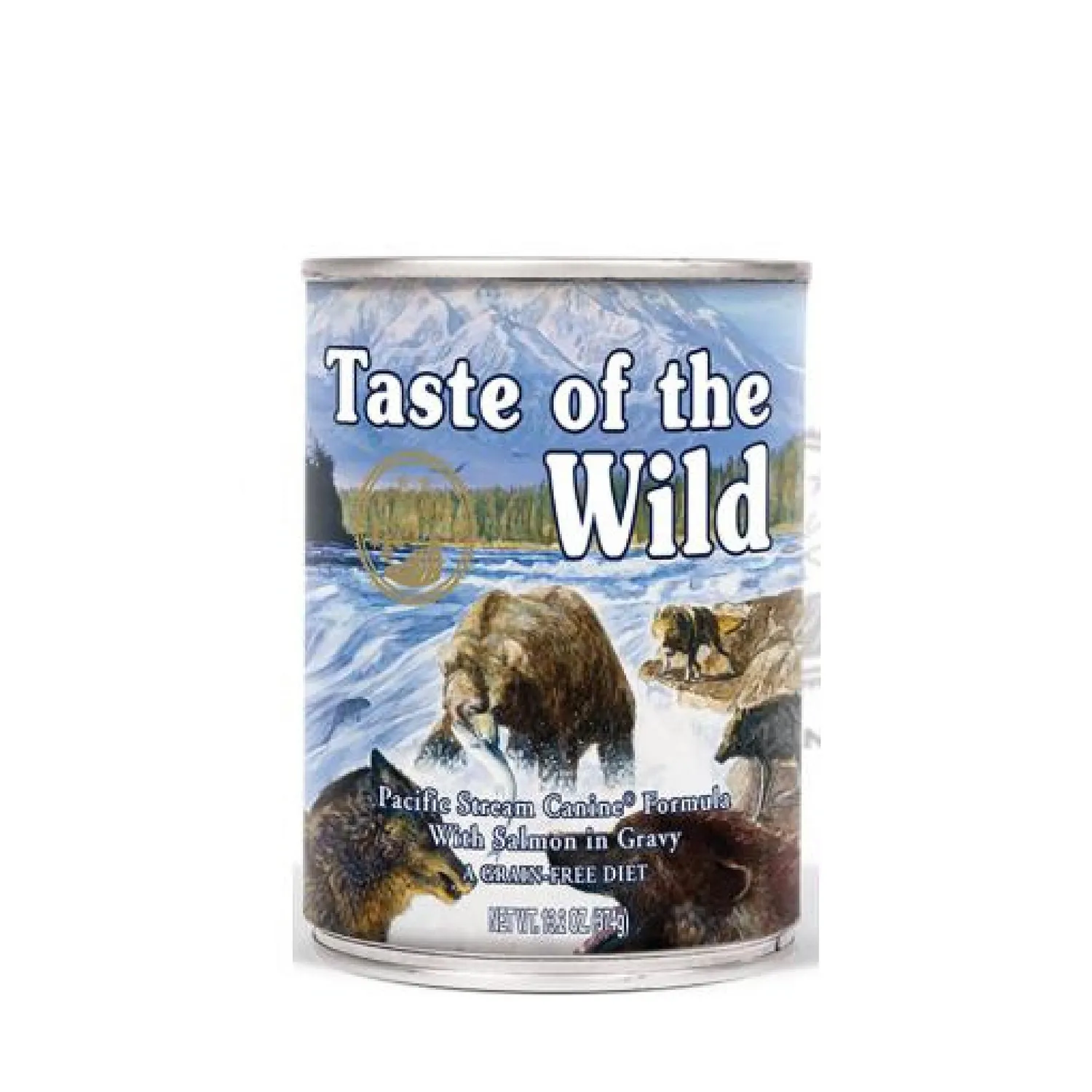 Comida Húmeda Para Perro Taste The Wild Sabor A Salmon 390gr