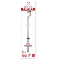 Set x 4 Pinchos Universal para cualquier tipo de Asador - Barril/Parrilla