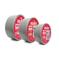 Cinta para Ducto 9 m x 48 Mm Wolfox Gris Hot Melt