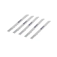 Set de Seguetas 5 Piezas Tipo U de 4 Pulgadas Acabado Grueso 6 DPP Toolcraft