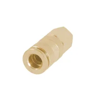 Acoplador Rápido de Latón Tipo F de 1/4 Npt