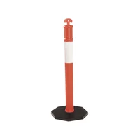4 Postes Viales de Señalización 115 cm x 40 cm Toolcraft