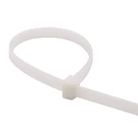 Set por 100 Amarres Cinchos Plásticos 10 cm Blancos 8 kg