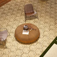 Piso Pared Concreto Arq 28.9X25 Cm Flora Alba Caja X0.2 M2