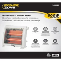 Radiador de Calor Infrarrojo de Cuarzo