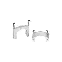 50 Grapas para Cable 40 Mm Uso Rudo+doble Clavo