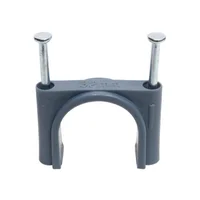 100 Grapas para Cable 32 Mm Uso Rudo Doble Clavo