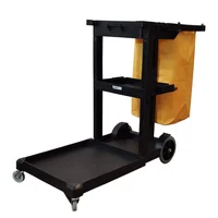 Carro Limpieza Negro Fenixcol