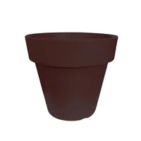 Matera Cónica Con Borde 49 cm Café