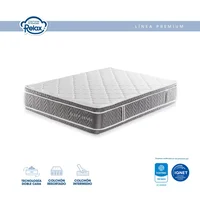 Colchón Sleep Sense Resortado Doble 140x190x35cm Set X 4 Unidades