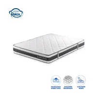 Colchón Resortado High Plus Doble 140x190x24cm Set X 4 Unidades