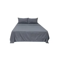 Sábana Doble Natural Hometex Gris Hometex