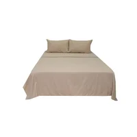 Sábana Doble Natural Hometex Arena Hometex