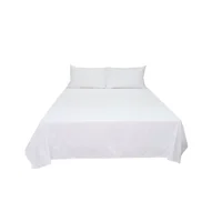 Sábana Semidoble Natural Hometex Blanca Hometex