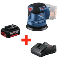 Lijadora Rotorbital 18v 20000opm Brushless Gex 185 + 1 Batería + Cargador Bosch