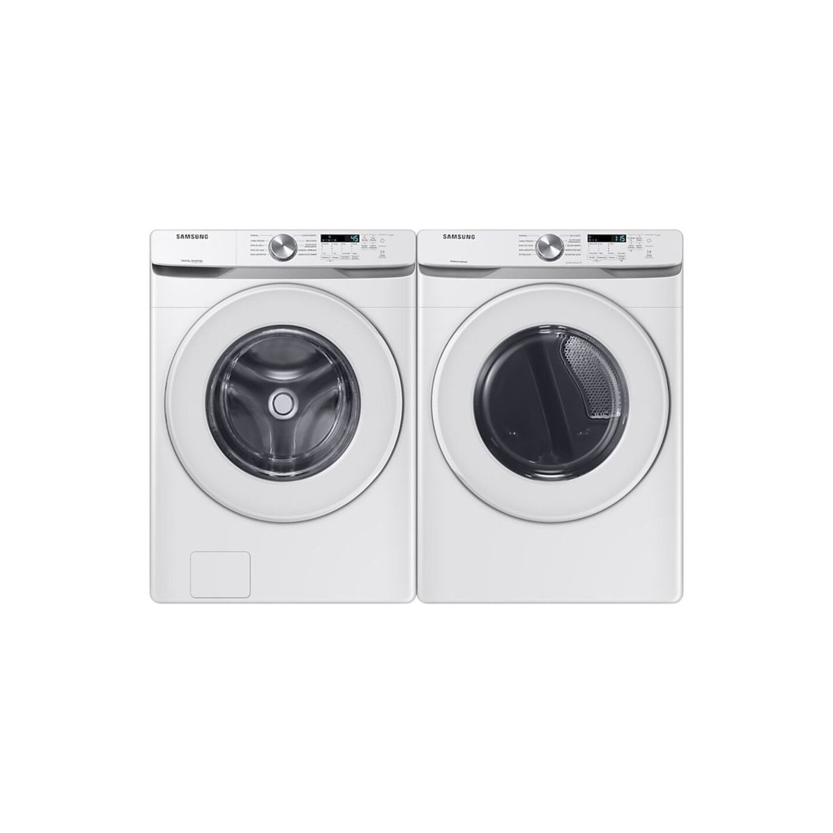 SAMSUNG - Combo Samsung Lavadora Wf20t6000aw/Co + Secadora Dvg20t6000w/Co 20 Kg Carga Frontal Blanco