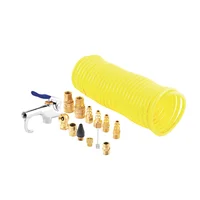 Juego de 14 Accesorios Neumáticos Conector 1/4 Npt Toolcraft