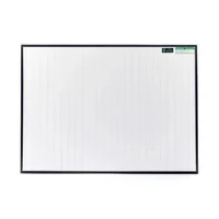 Tablero Artecma Acrílico Marco Aluminio 40x60 Set X 6 Unidades