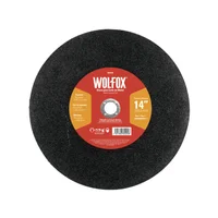 Disco para Corte de Metal 14'' Wolfox con Eje de 1''