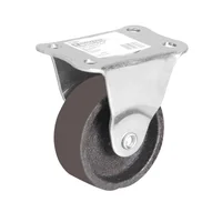 Rodachina Rueda Fierro 2.1/2'' Toolcraft 35 kg Fija