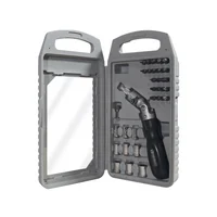 Juego de Puntas y Destornillador Ratchet 32 Piezas Toolcraft