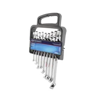 Juego de Llaves Mixtas 9 Piezas desde 7 mm hasta 15 mm Toolcraft