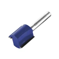 Fresa Recta 2 Filos 1/4'' x 1'' con Zanco 1/4'' Toolcraft