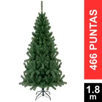 Árbol Navidad 210 cm Nevado 800 Puntas - Homecenter.com.co