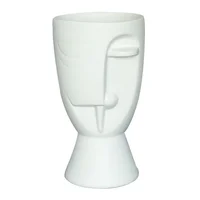 Matera Cara Cerámica 13.5x25.5 Cm Blanco Home