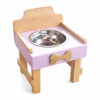 Comedero Para Perro M Pino-Platos Metalicos Madelau