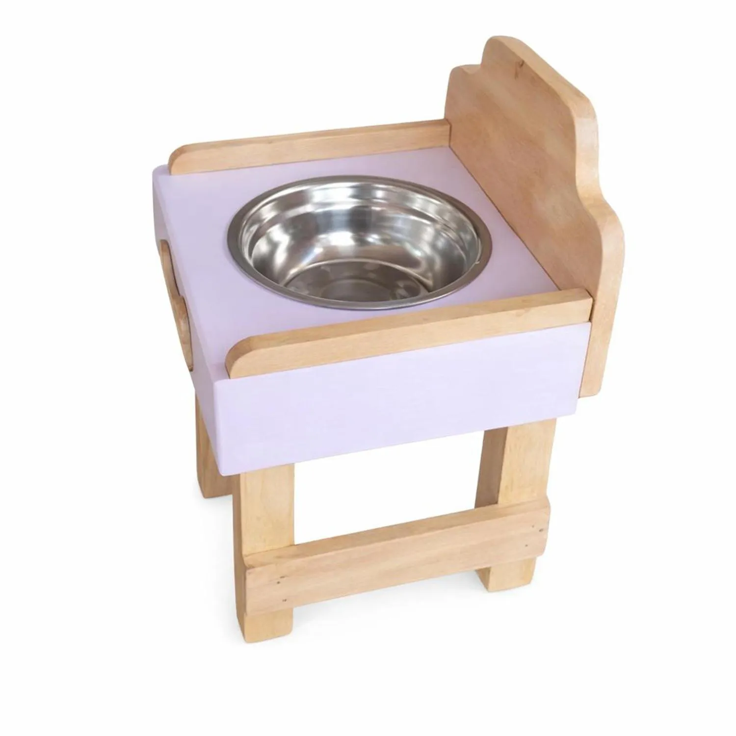 Comedero Para Perro M Pino-Platos Metalicos Madelau 3