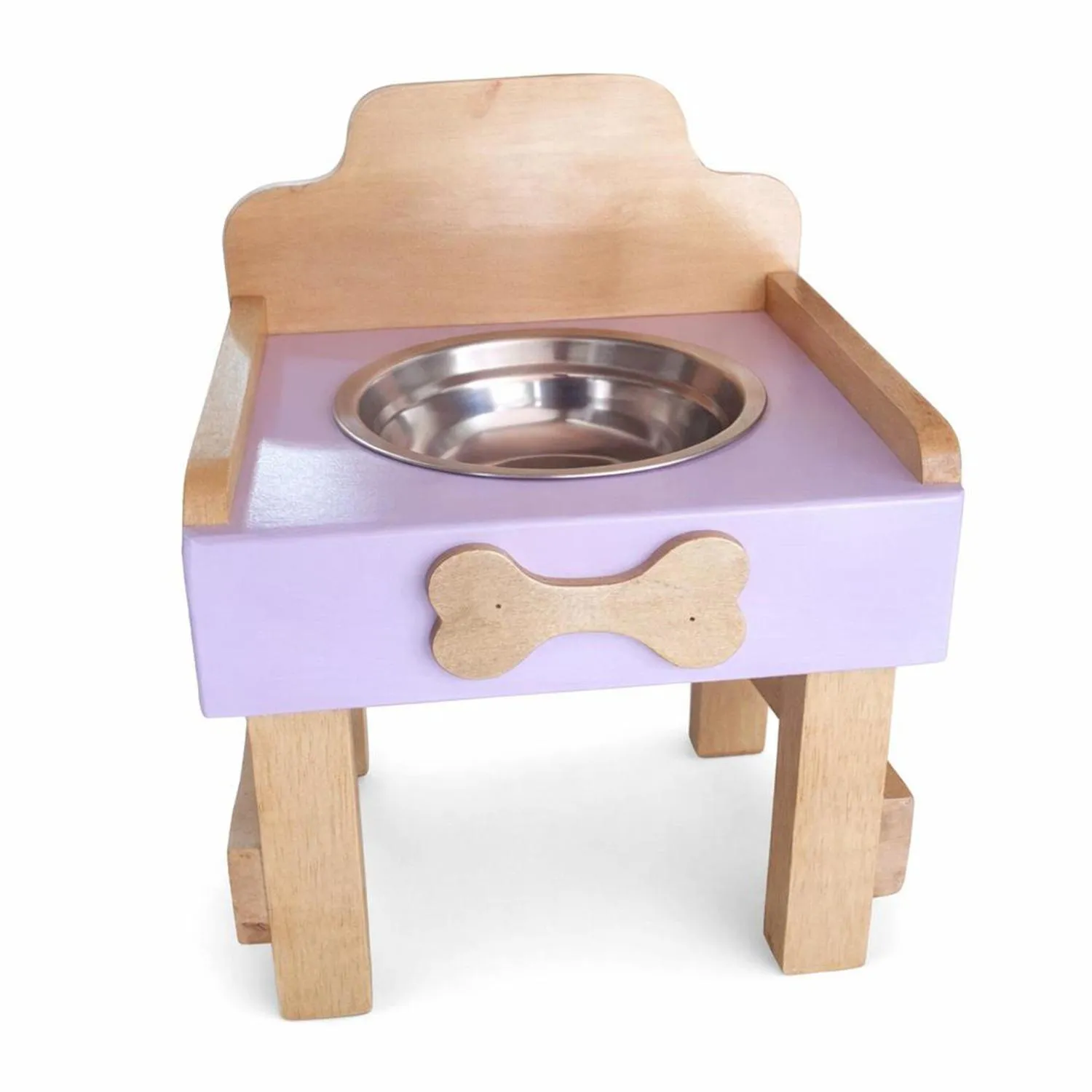Comedero Para Perro M Pino-Platos Metalicos Madelau 4