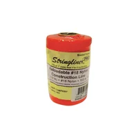 Cuerda #18x500ft Trenzado Fluorescente Naranja