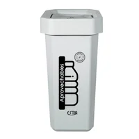 Caneca Plastica Vaiven 10 Litros Blanco Eco Reciclable