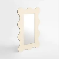 Espejo Ondulado Positivo - Crema - 41 x 61 Cm Homus