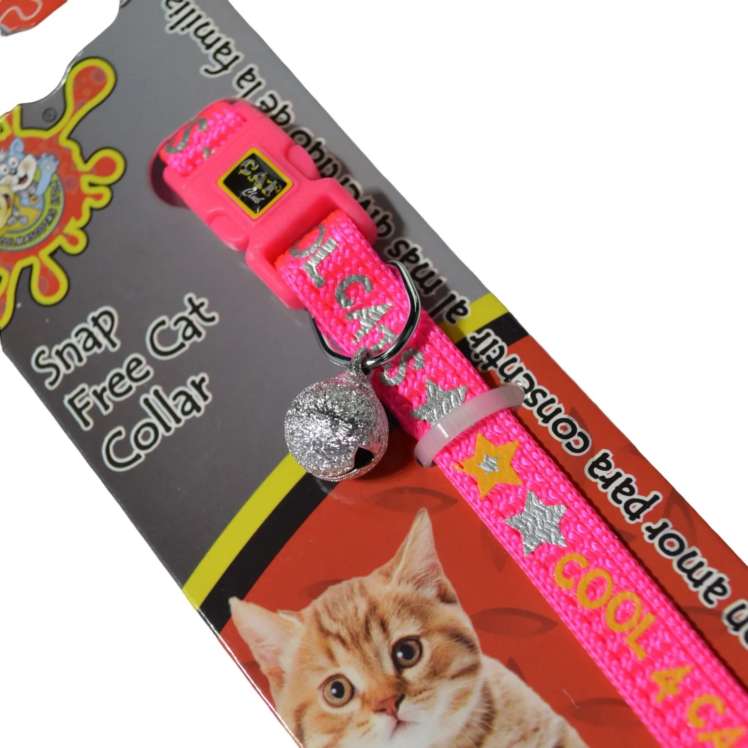 Collar Importado Para Gato Cool Cat Fucsia 3