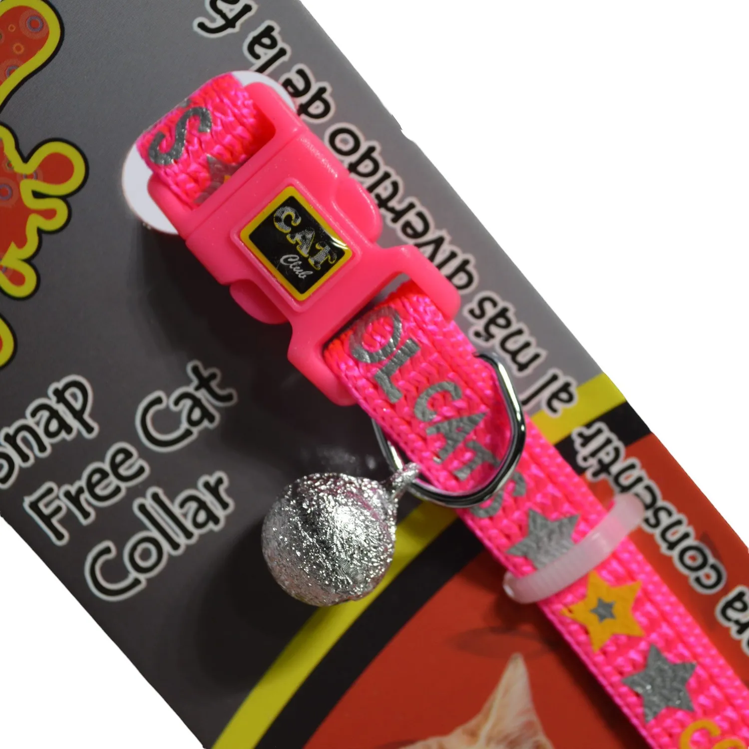 Collar Importado Para Gato Cool Cat Fucsia 4