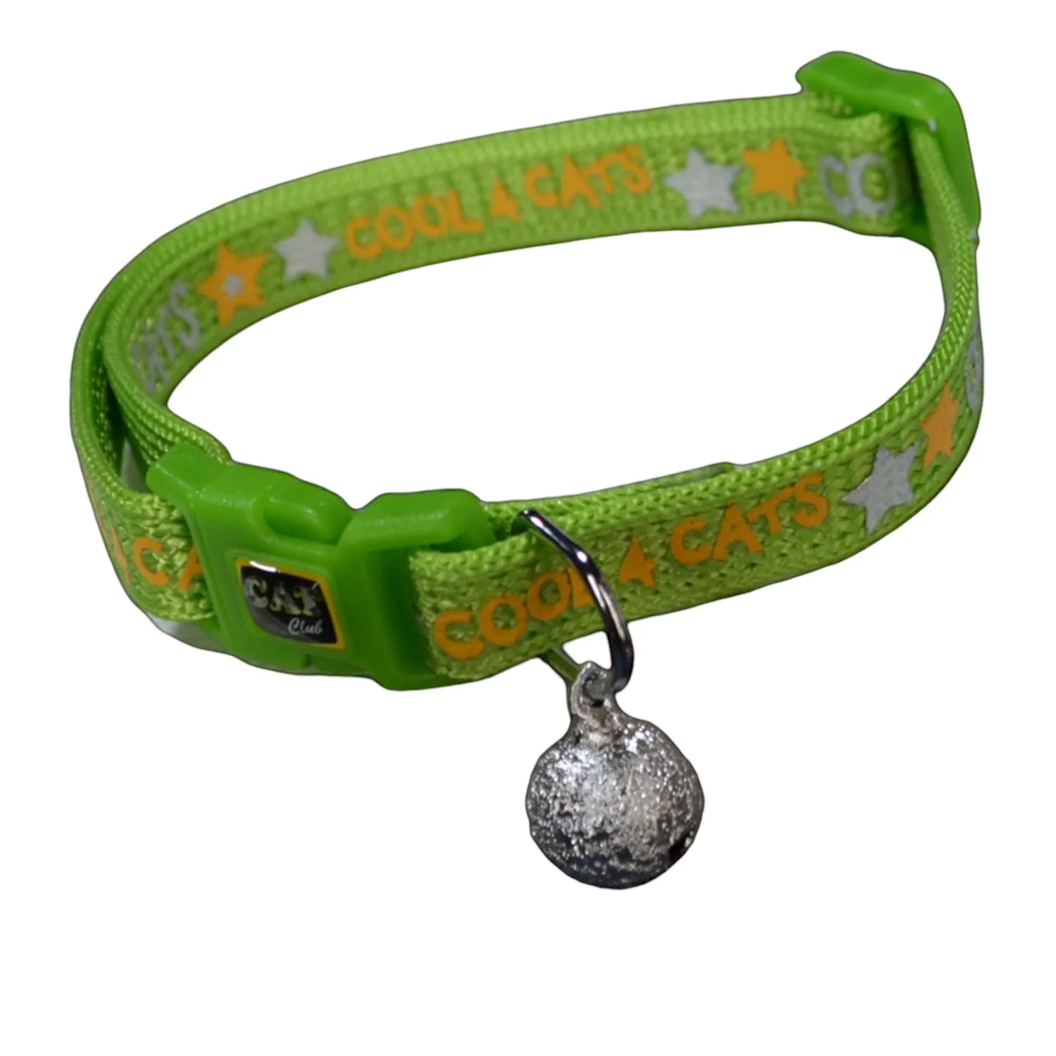 Collar para gato cool cats verde colmascotas