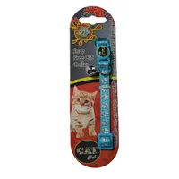 Collar Importado Para Gato Huellitas Azul