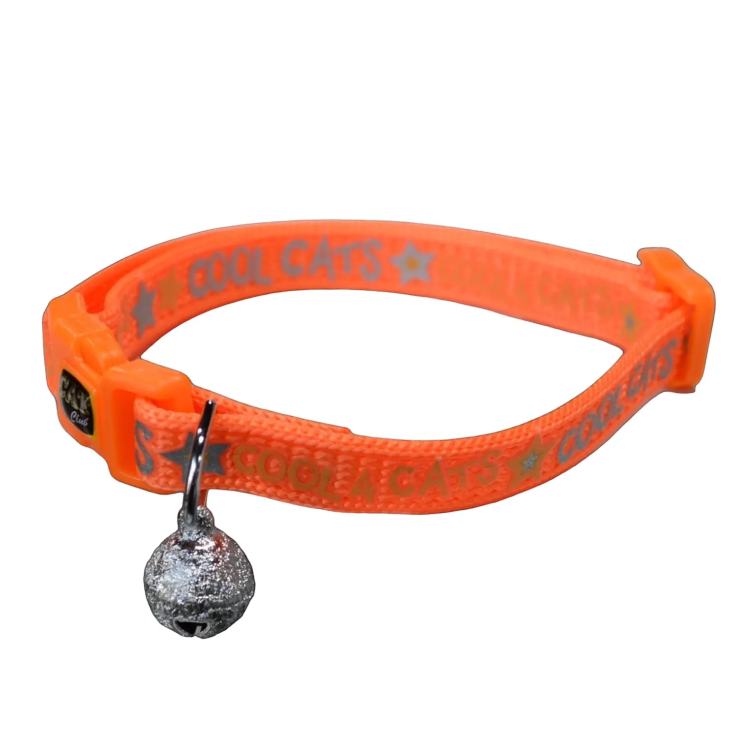 Collar para gato cool cats naranja colmascotas 5