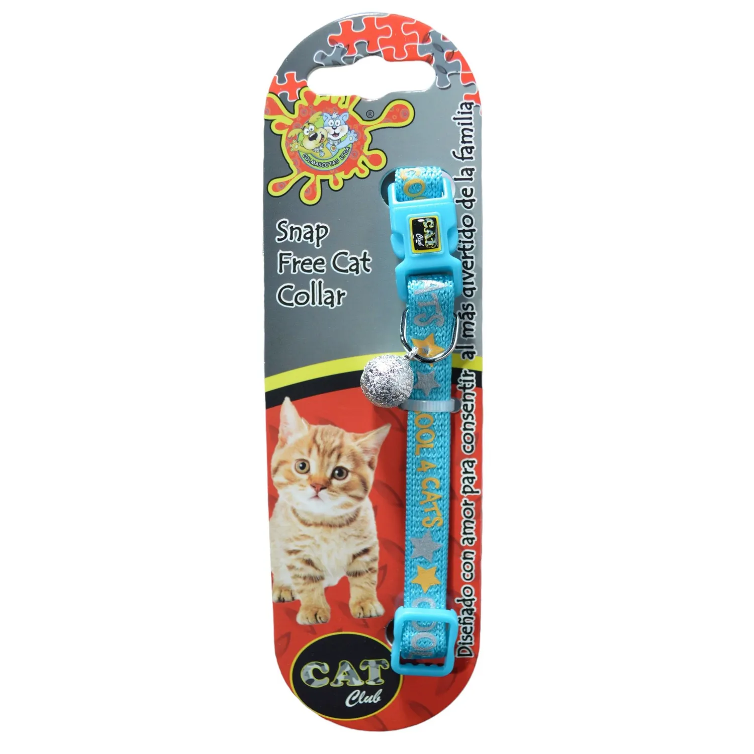 Collar Importado Para Gato Cool Cat Azul