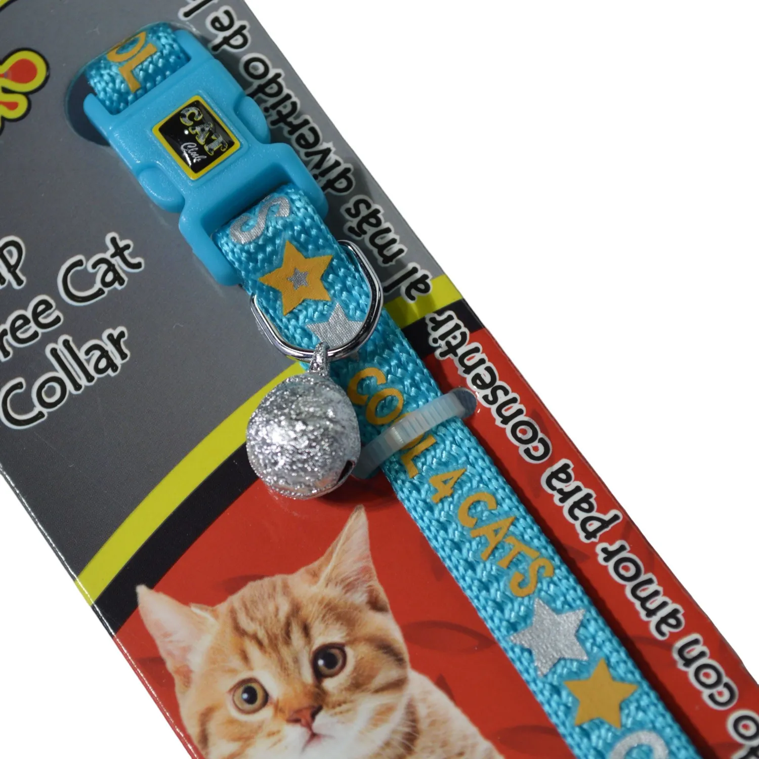 Collar Importado Para Gato Cool Cat Azul 3