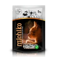 Arena Sanitaria para Gato Aglomerante Bentonita Michiko Carbón 5 Kg