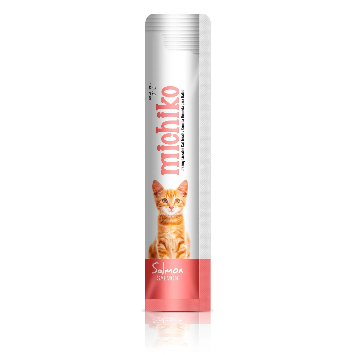 Snack Caja Michiko X 50 Sobres Surtidos Salmón Y Atún + Cucharita  Michiko