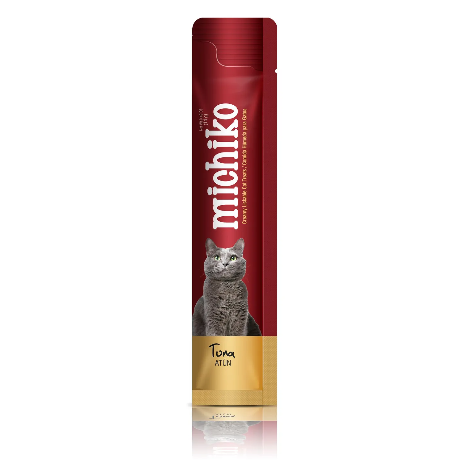 Snack Caja Michiko X 50 Sobres Surtidos Salmón Y Atún + Cucharita  Michiko 3