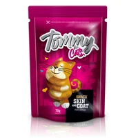 Snack para gato tommy for cat skin and coat 75gr