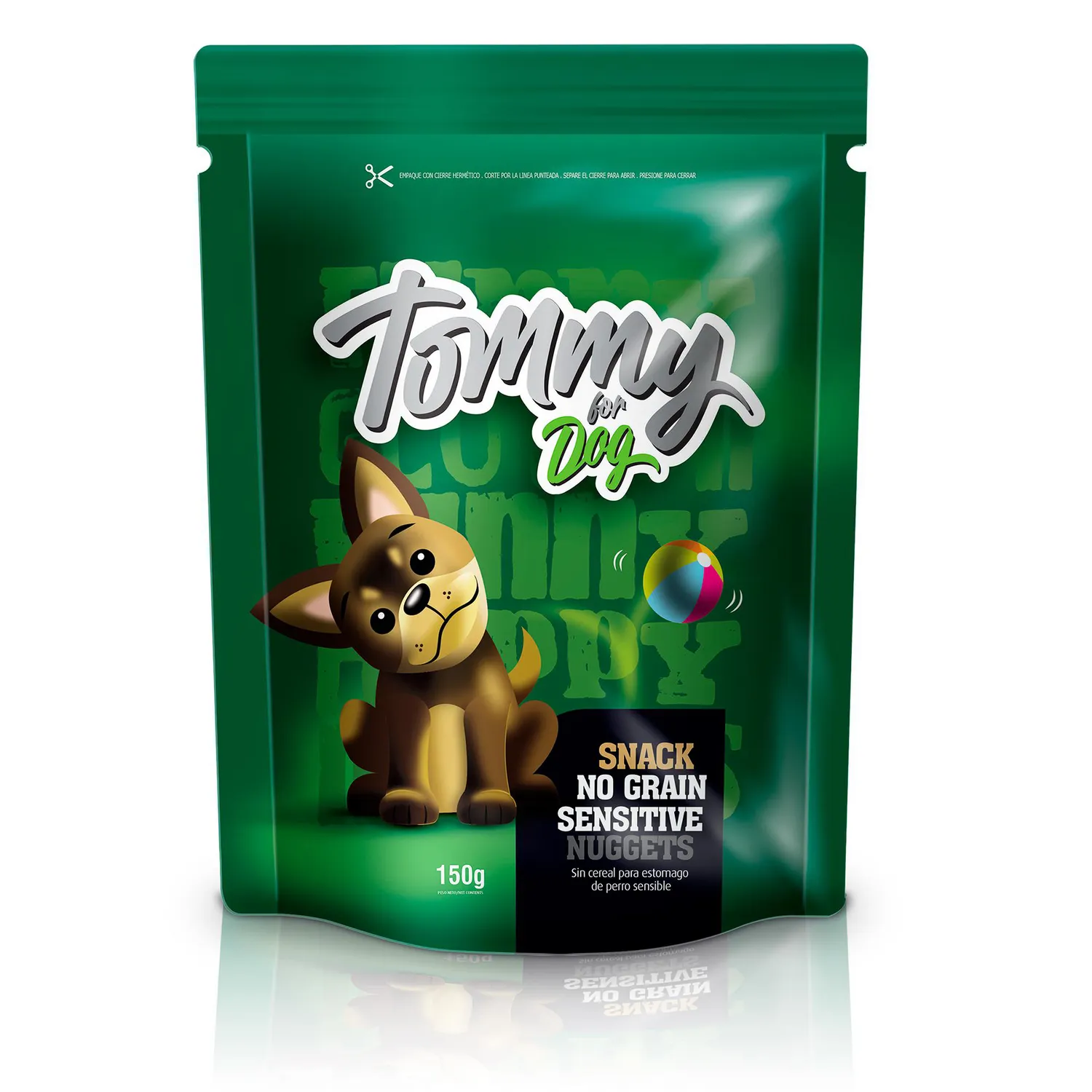 Snack para perro tommy for dog no grain sensitive 150gr