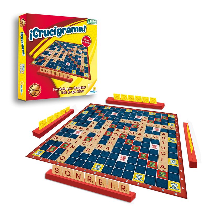 Juego De Mesa Crucigrama Clásico Cartón Ronda RONDA | falabella.com