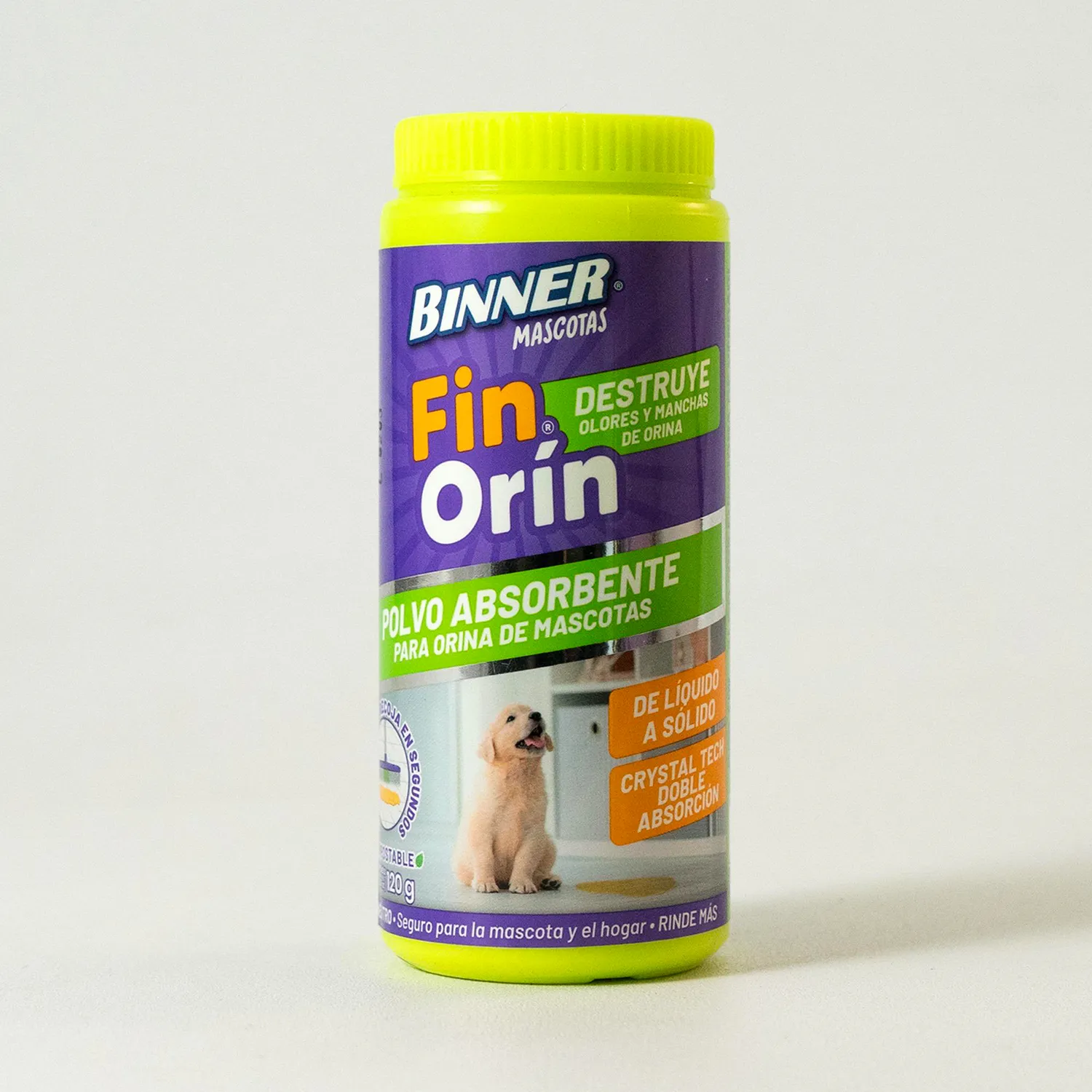Polvo Absorbente De Orines Para Perro 120g